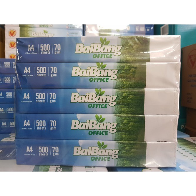 Giấy A4 Bãi Bằng Office 70Gsm (500 Tờ)