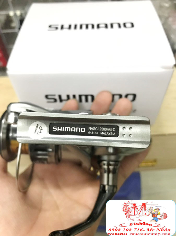 Máy Câu Đứng Shimano Nasci Mẫu 2021