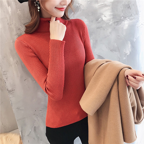 Áo len kín cổ nữ ấm ấp mềm mịn, kiểu dáng basic, co giãn tốt , chất liệu đẹp