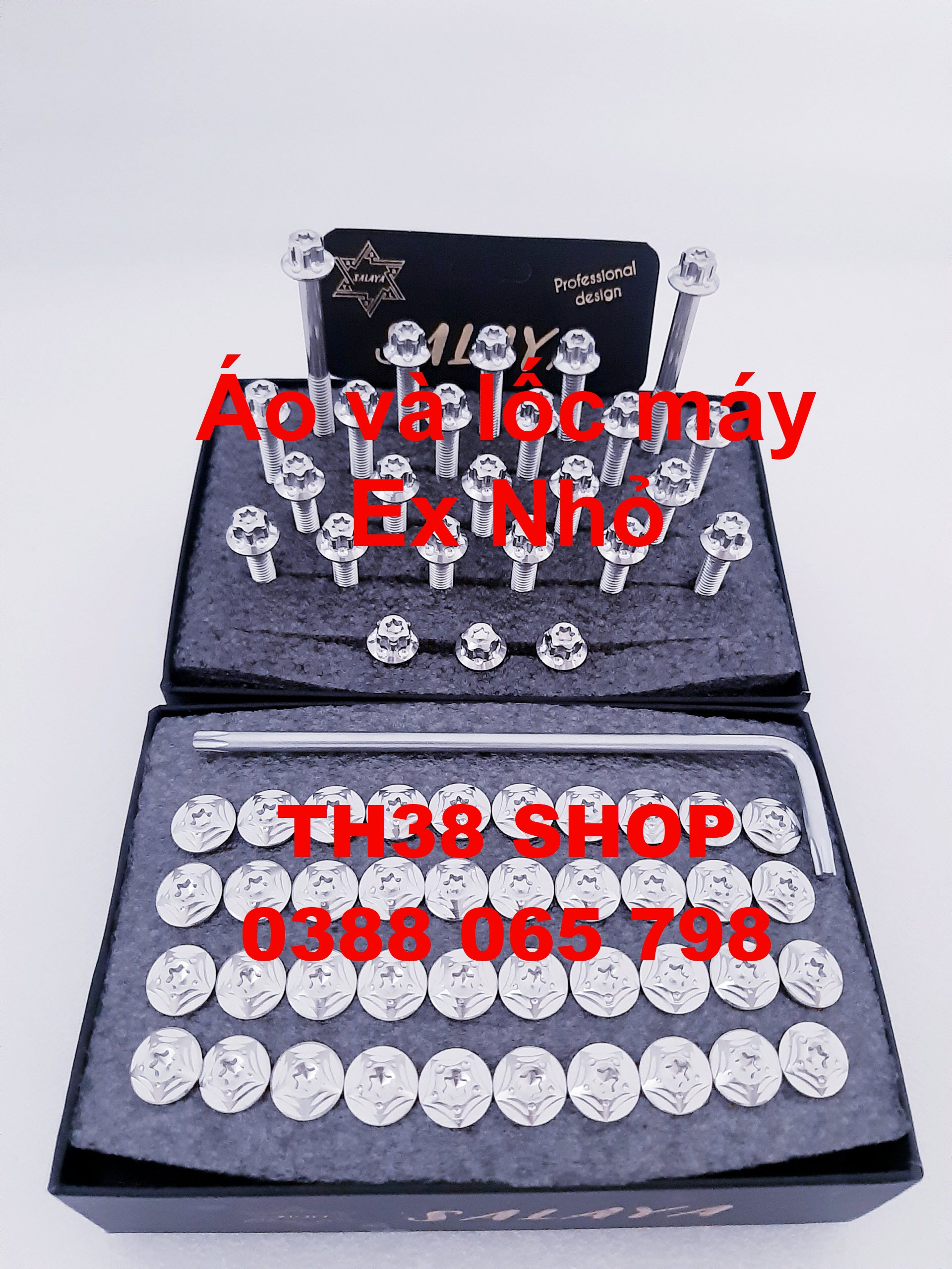 ốc áo và lốc salaya ex nhỏ [combo]