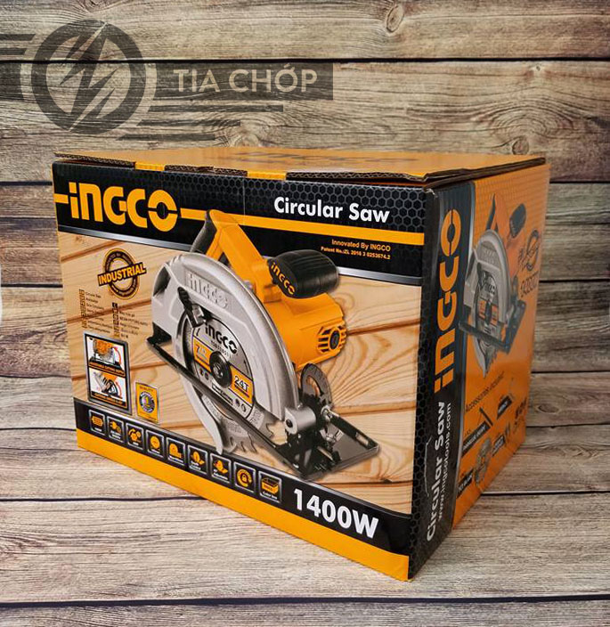 [HCM]Máy cưa đĩa tròn CS18528  Ingco 1400W