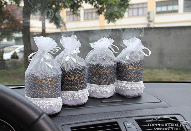 Gói 300g Than Tre Hoạt Tính Carbon Khử Mùi Ô Tô, Xe Hơi