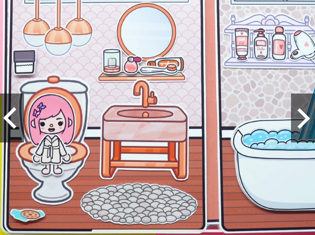 Ngôi nhà búp bê giấy Aesthetic Mansion