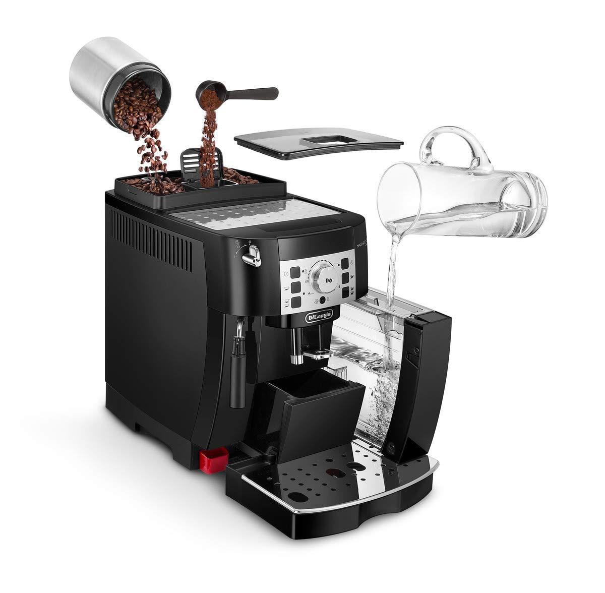 [Trả góp 0%]Máy pha cà phê tự động Delonghi ECAM 22.110B tạo bọt sữa Cappuccino