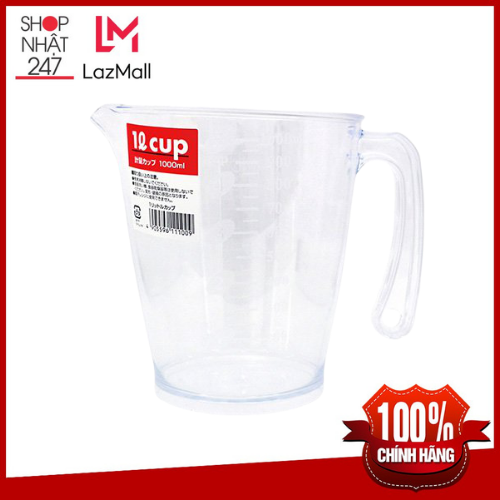 Ca đong chia vạch 1000ml Kokubo nội địa Nhật Bản