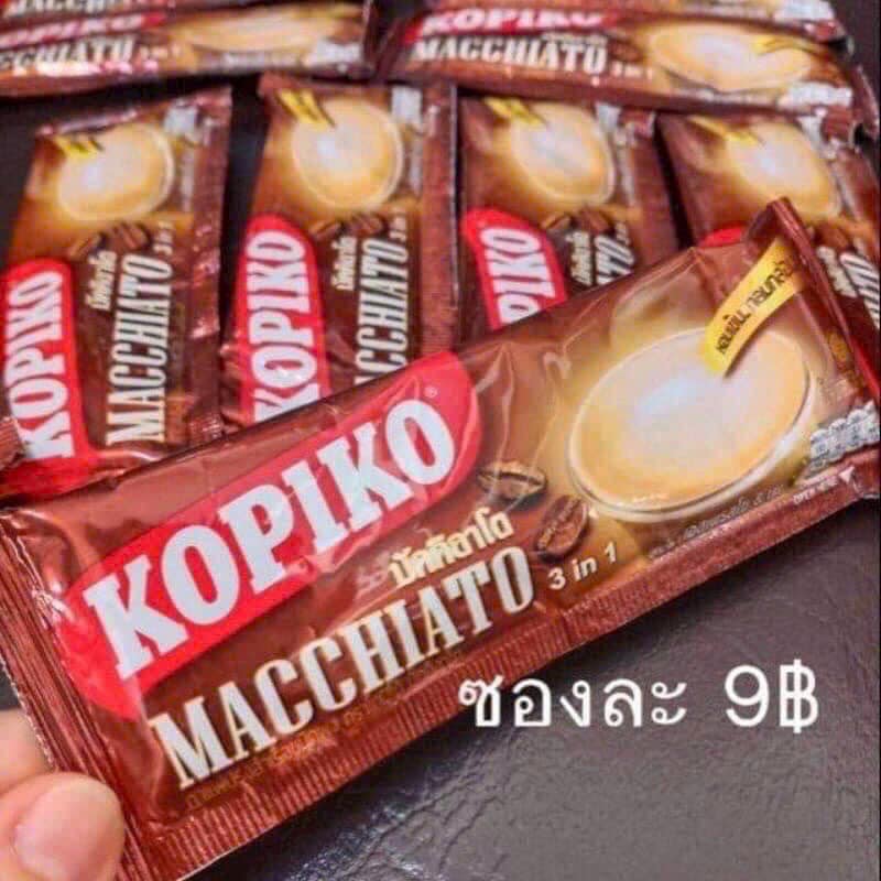 Cafe Hòa Tan Kopiko Macchiato gói lớn