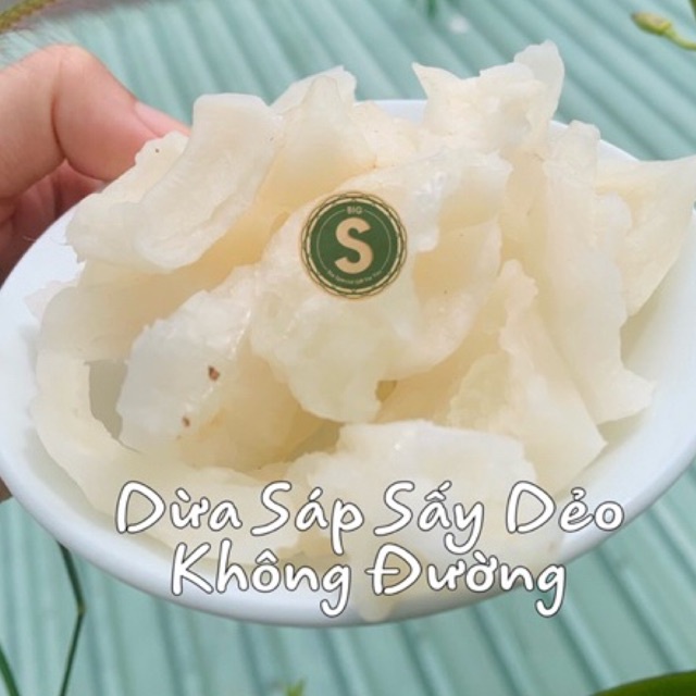 Cơm Dừa Sáp Sấy Dẻo ít Đường Chuẩn ăn kiêng Keto/das