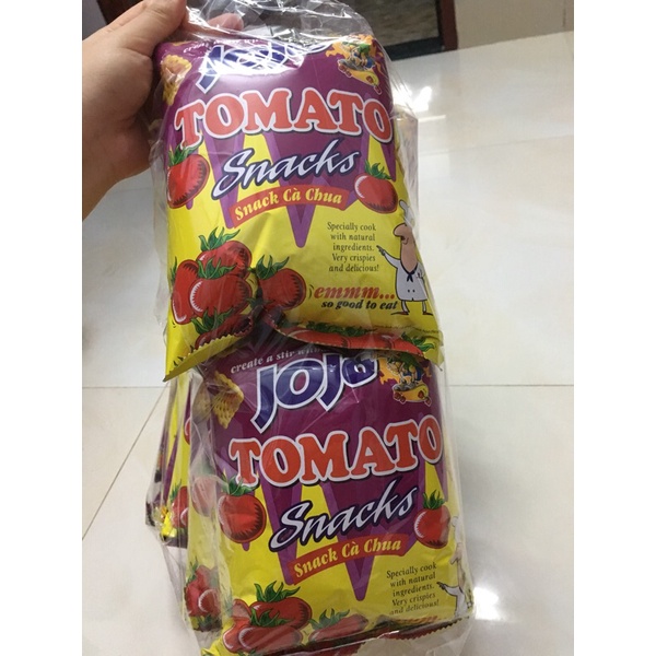 Bim Bim Jojo Tomato snack Cà chua 38g/gói