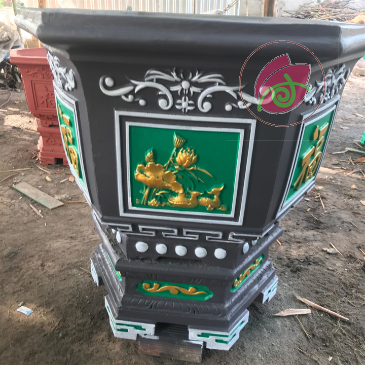Sơn chậu cảnh hệ nước màu xanh ngọc bích , lục bảo dolphin 1kg