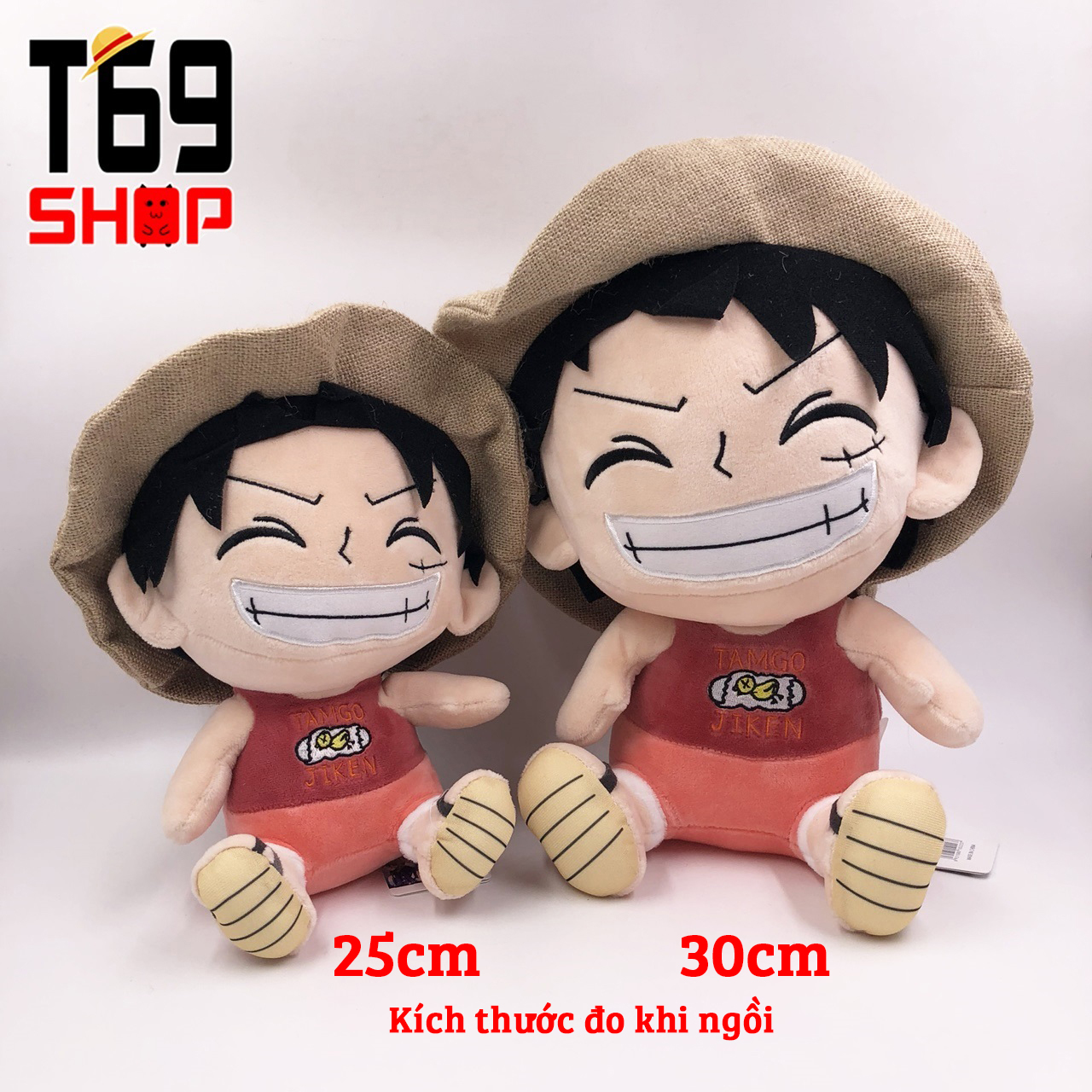 Gấu bông Luffy và Zoro - anime One Piece [T69 Shop]