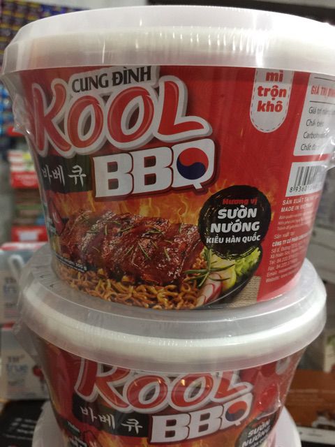 2 Tô Mì Trộn Kool BBQ Cung Đình