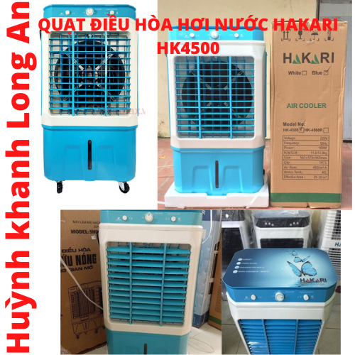 QUẠT HƠI NƯỚC HAKARI HK 4500 CÓ XE ĐẨY