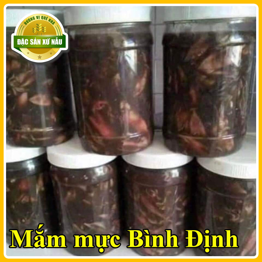 Mắm mực Bình Định - Đặc Sản Xứ Nẫu Quê MÌnh