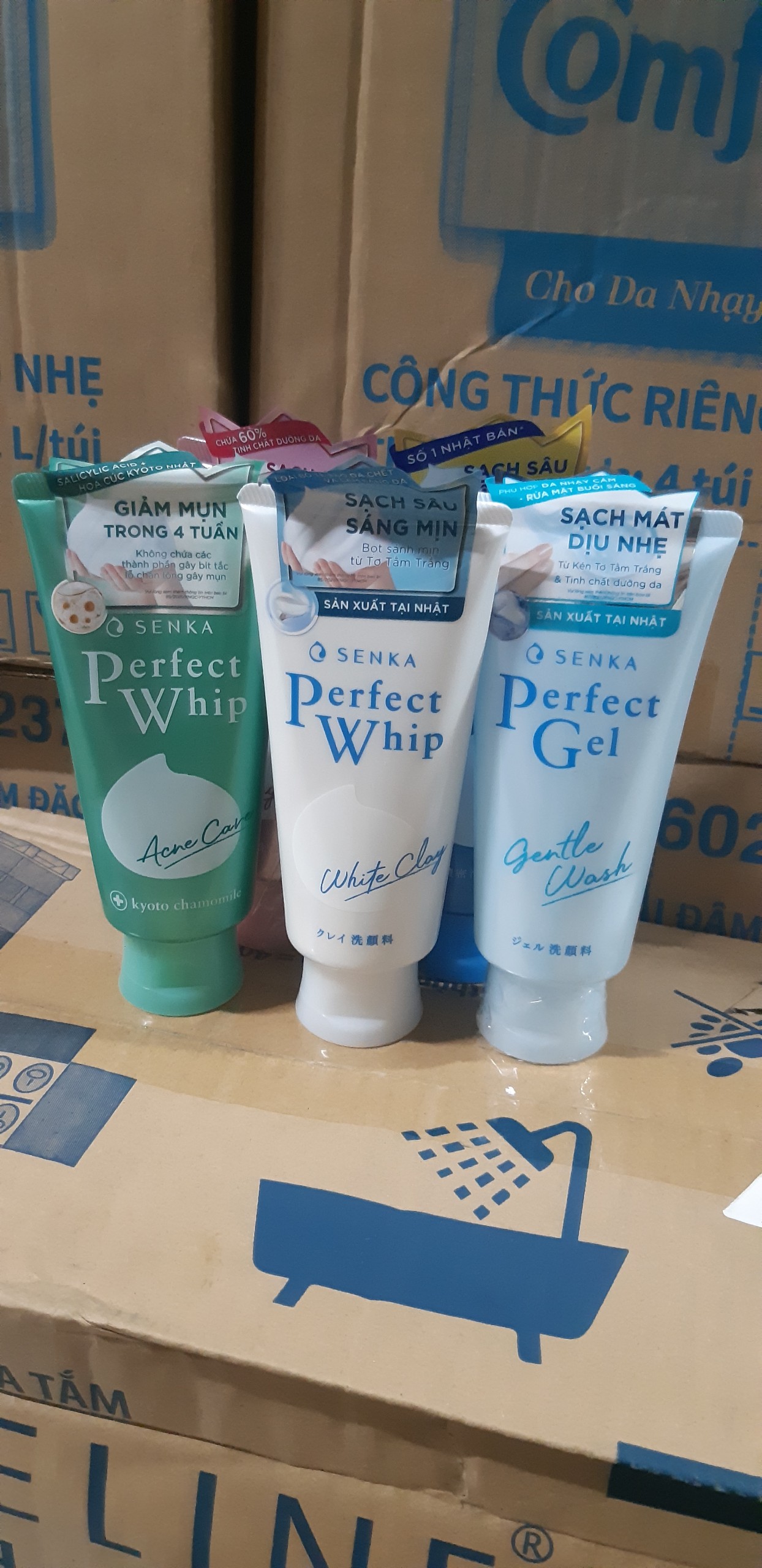 Sữa Rửa Mặt SENKA Perfect Whip 100g/120g