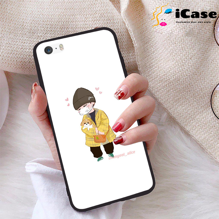 Ốp lưng iPhone 5 viền dẻo TPU BST Chibi