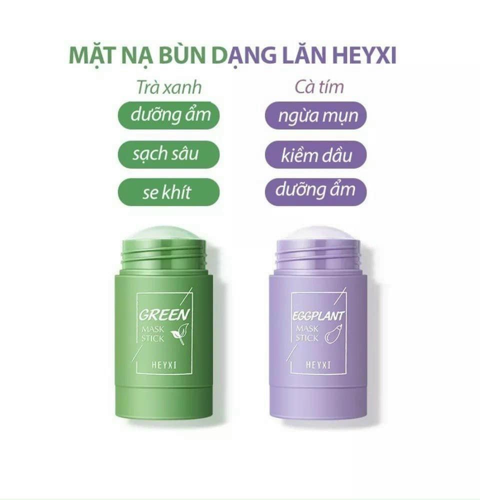 Mặt Nạ Bùn Dạng Lăn Heyxi Mask Stick