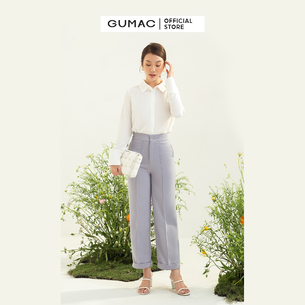 Quần tây nữ ống đứng GUMAC QC03040