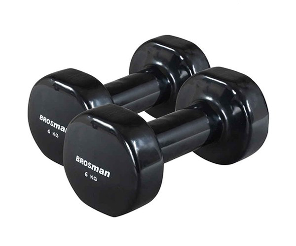 Tạ tay cao cấp Brosman loại 6kg (1 quả)