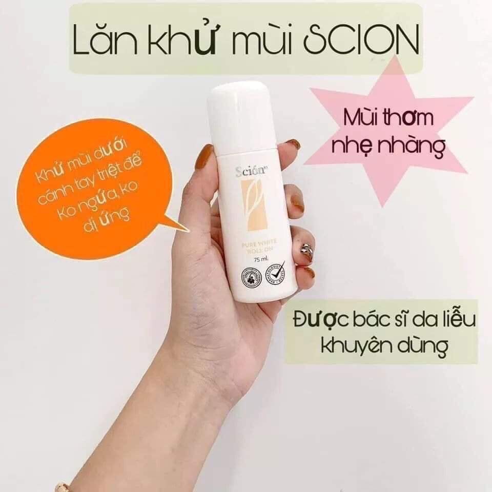 COMBO 2 CHAI LĂN KHỬ MÙI SCION