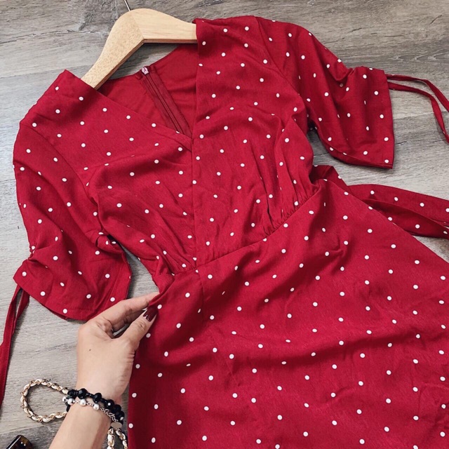 Maxi bi xẻ tà 2 màu
