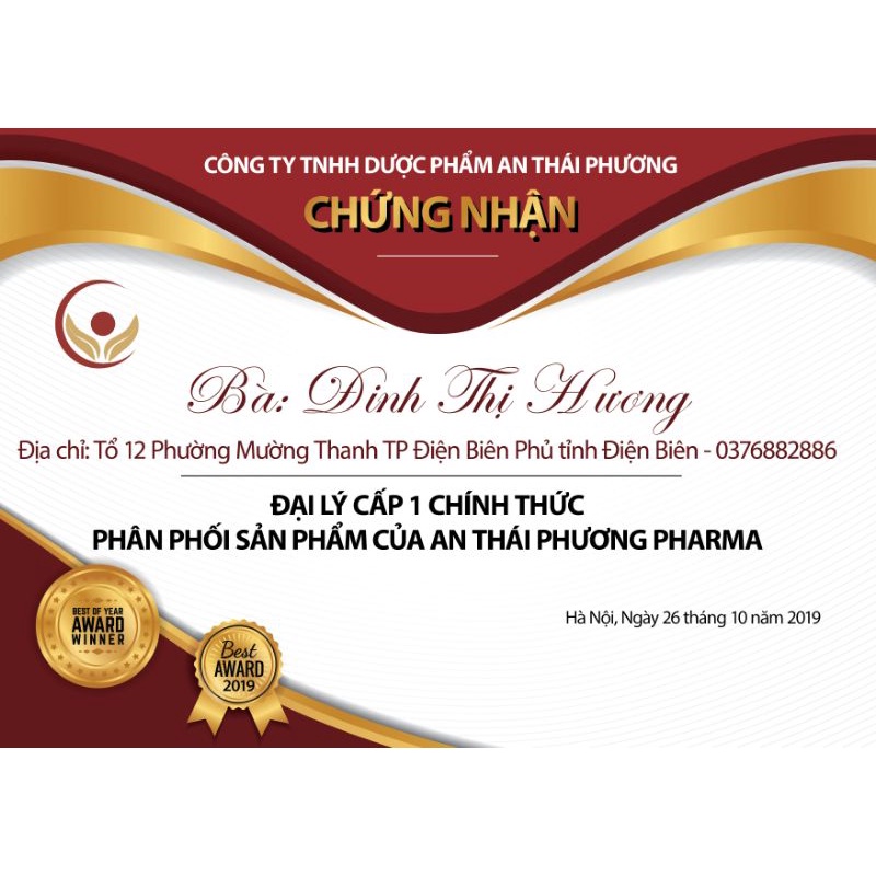 THẢO DƯỢC AN THAI CỦ GAI - AN THÁI PHƯƠNG
