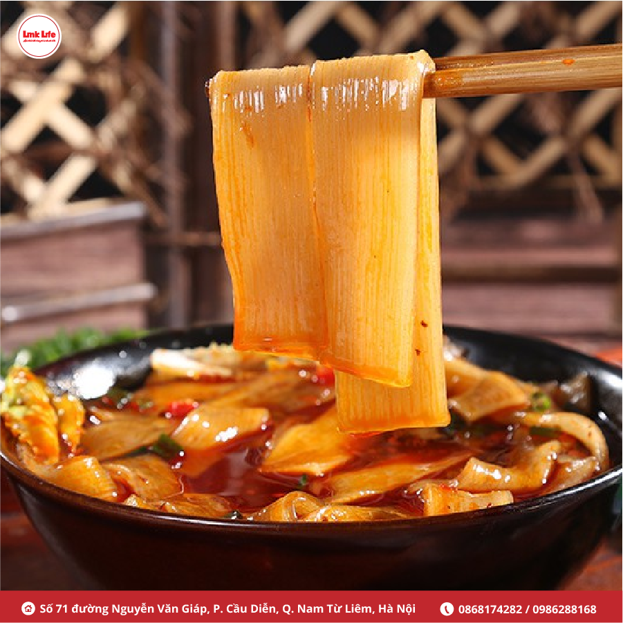 Miến Dẹt Hàn Quốc (hàng chuẩn Hàn) 1kg