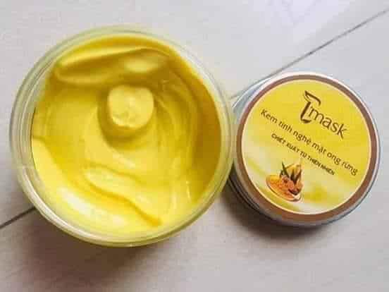 Mặt nạ kem tinh nghệ mật ong rừng T'mask