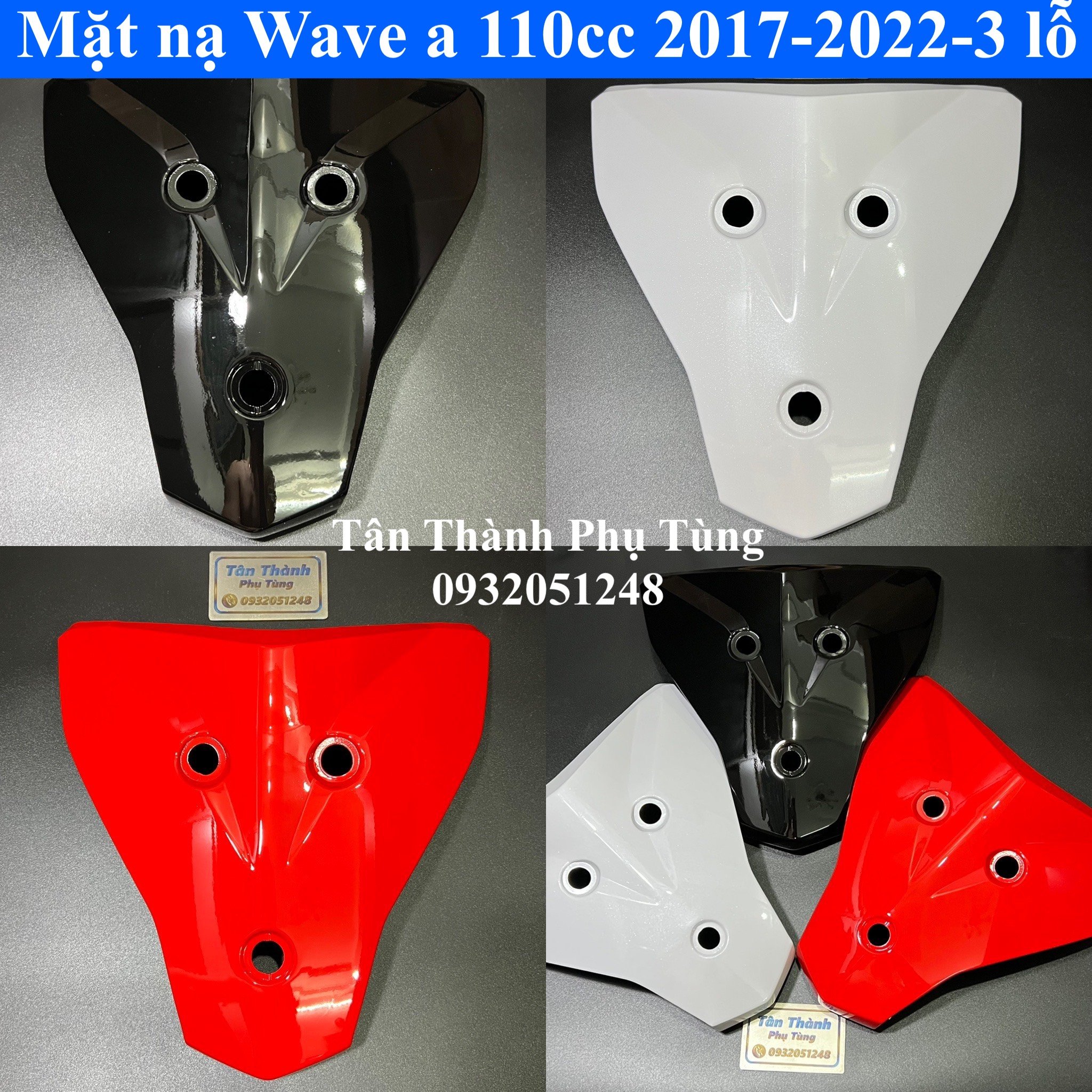 Mặt nạ 3 lỗ wave a 110 đời 2017-2022