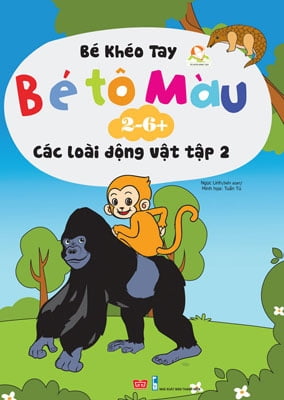 Fahasa - bé tô màu - các loài động vật - tập 2