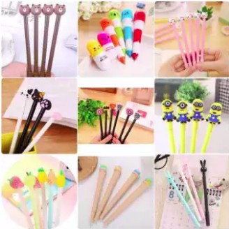 Combo 50 bút hoạt hình cute (giao ngẫu nhiên)