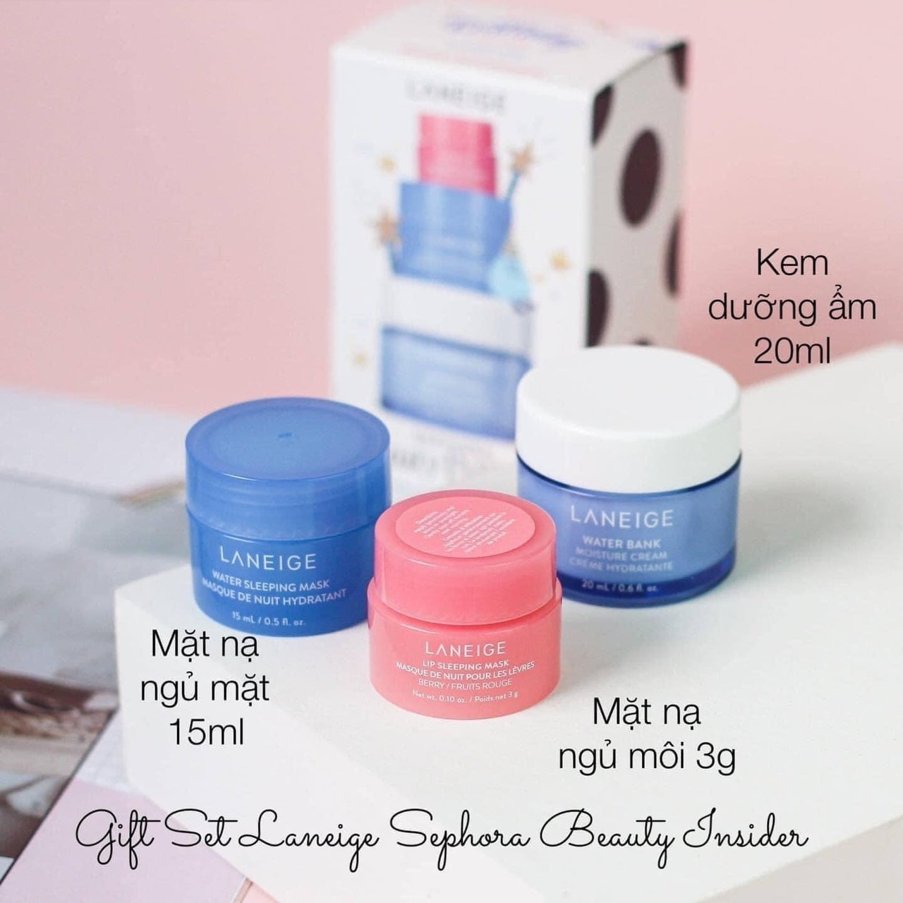 Set dưỡng 3 món Laneige Sephora Beauty Insider