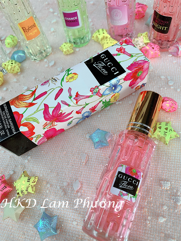 [HCM]NƯỚC HOA NỮ FLORA 20ML THƠM LÂU 4-10H