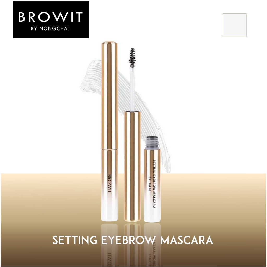 Mascara định hình chân mày Browit By Nongchat Setting Eyebrow Mascara