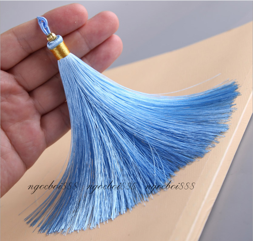 Tua Rua 13cm Xỏ Hạt Đồng Chỉ Vàng (Xem thêm hình ảnh và kích thước ở phần mô tả)