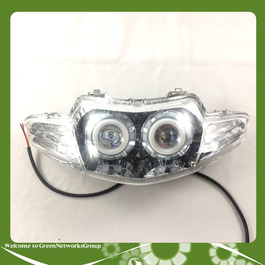 Đầu đèn pha led mắt cú dành cho xe Wave 2002 Greennetworks