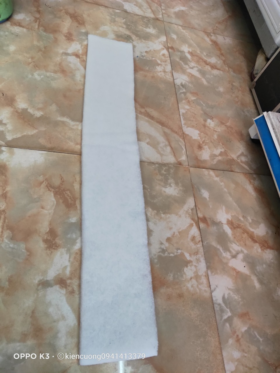 Xốp lọc Trắng Dài cho bể cá hồ cá