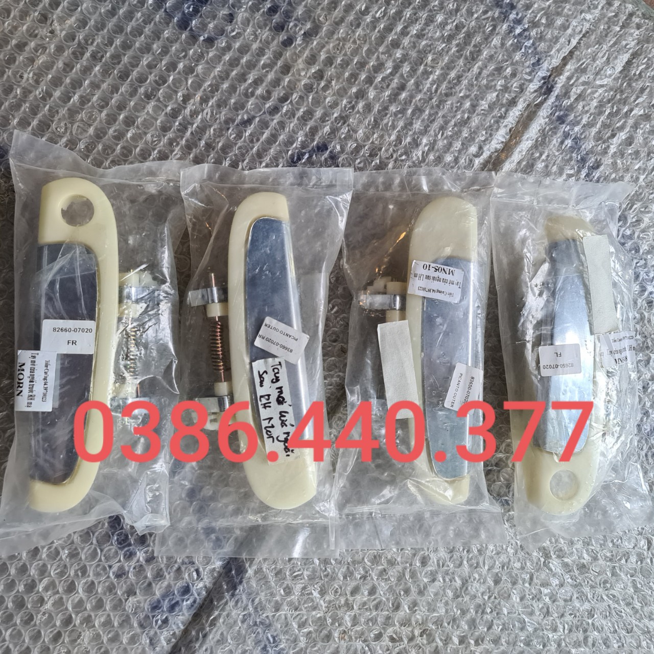 Tay cửa ngoài Morning 05-10 (Tay Mạ, Giá 1 Chiếc) OEM