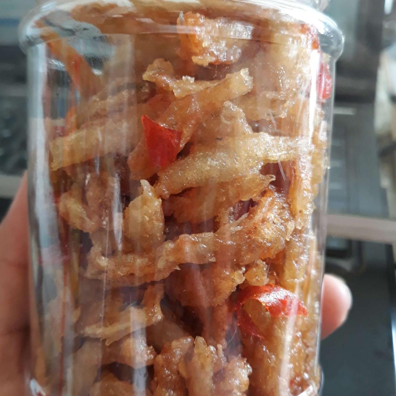 Cá cơm sấy giòn cháy tỏi tẩm mặn ngọt 250g