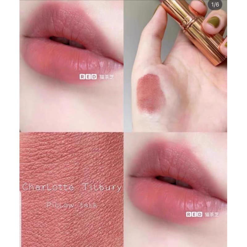 Minisize Son lì Charlotte Tilbury 1.1g màu Pillow Talk