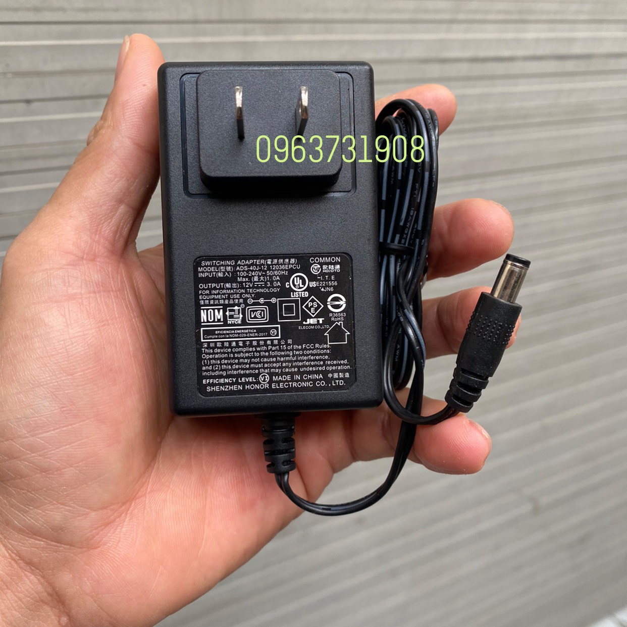 Adapter nguồn màn hình máy tính 24 inch TOMKO bảo hành 12 tháng