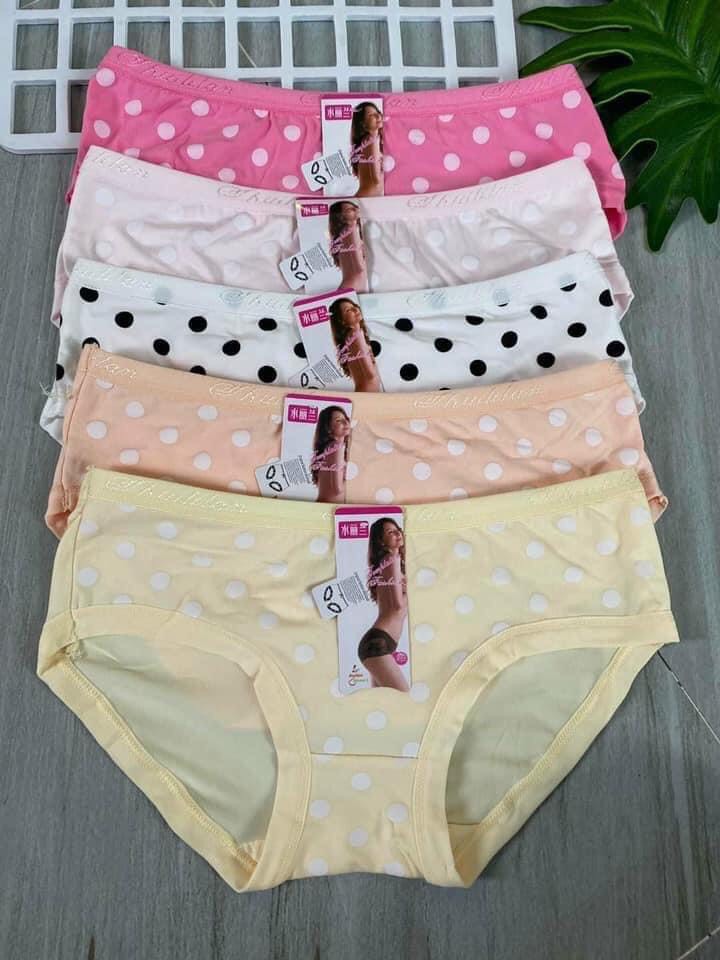 Combo 09 quần lót nữ chấm bi