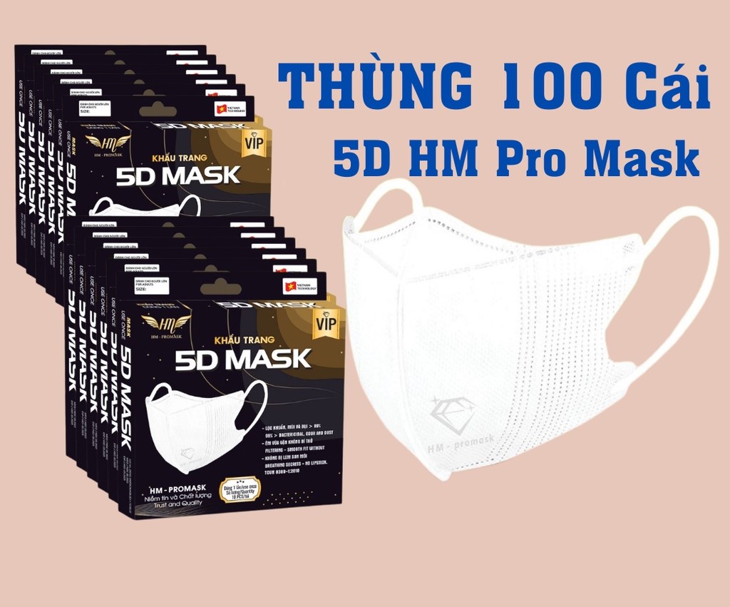 Khẩu trang 5D MASK HM-PROMASK
