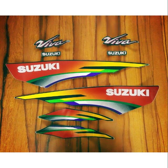 Bộ tem suzuki viva đời 1999 hàng nhập Thái Lan