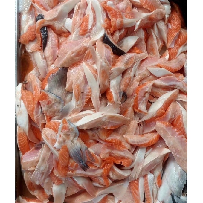 Vay cá hồi Nauy - khay 500gr net 7 (giao tphcm)