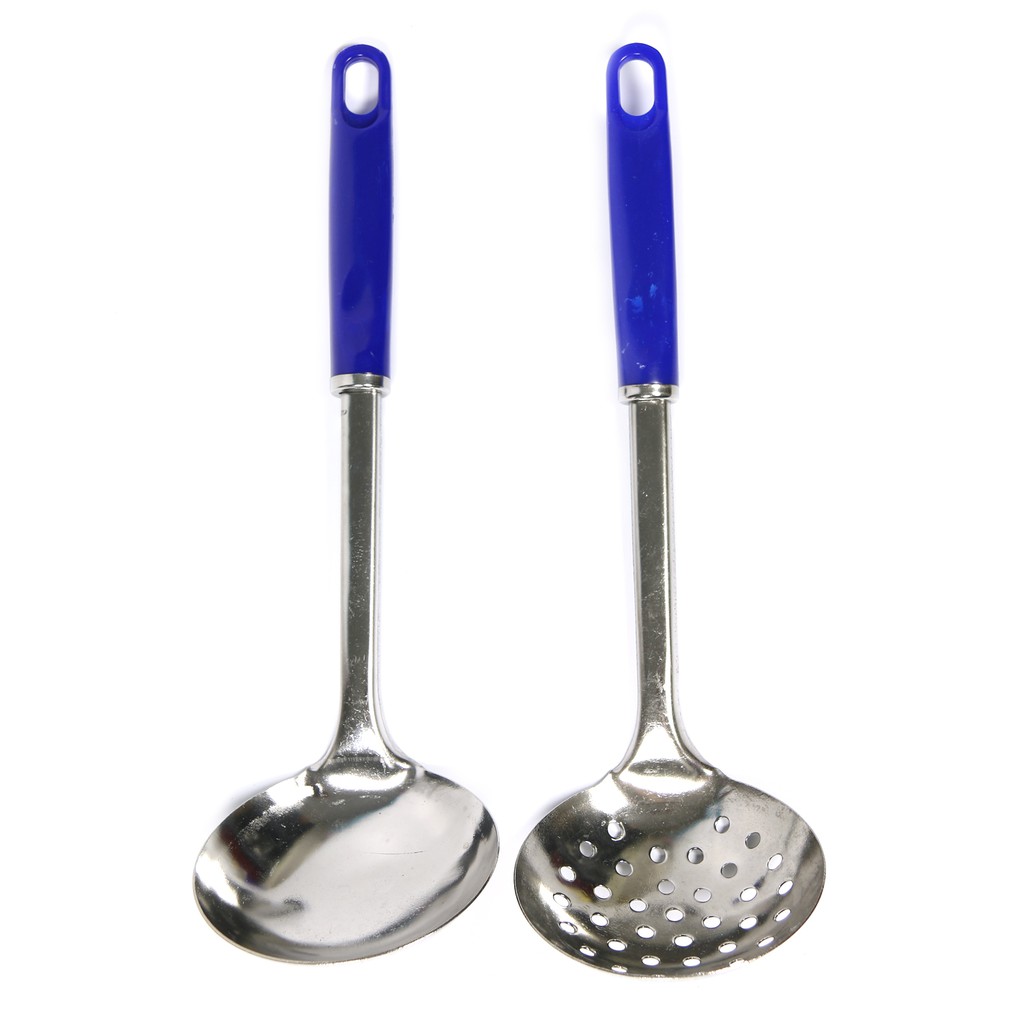 Combo muôi canh + muôi thủng cỡ lớn cho nhà bếp