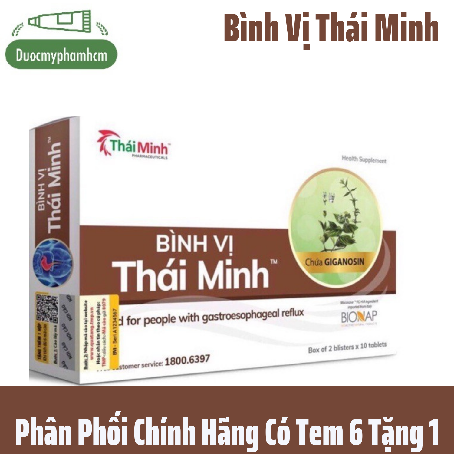 Bình Vị Thái Minh - hỗ trợ giảm đau dạ dày từ thảo dược