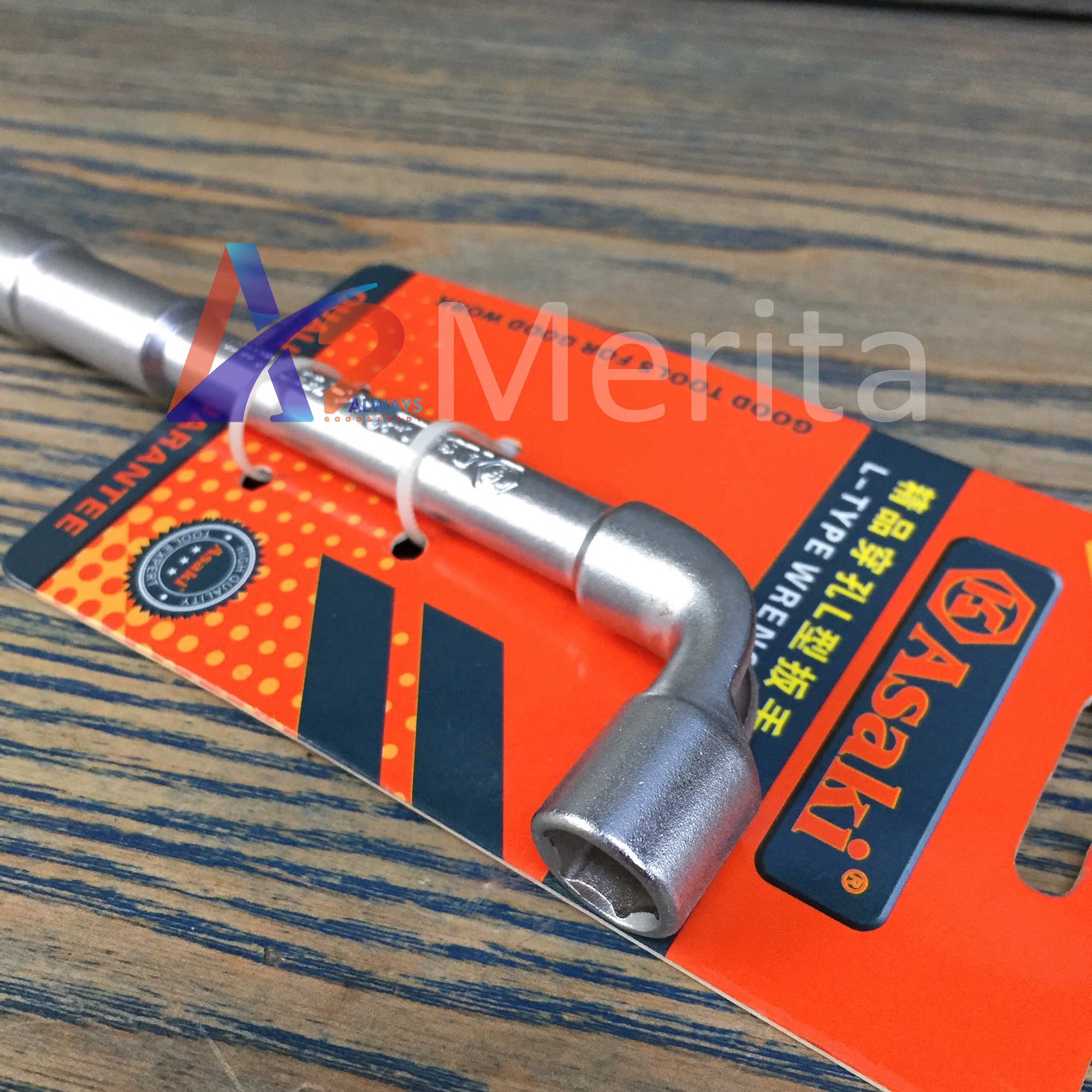 Điếu chữ L 8mm Asaki AK-7553