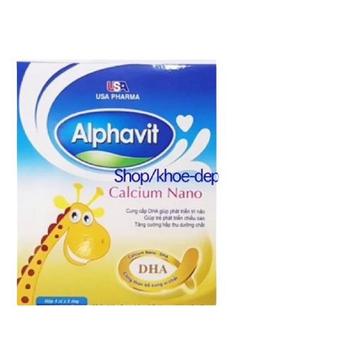 Nước Siro Alphavit Calcium Nano bổ sung canxi cho bé