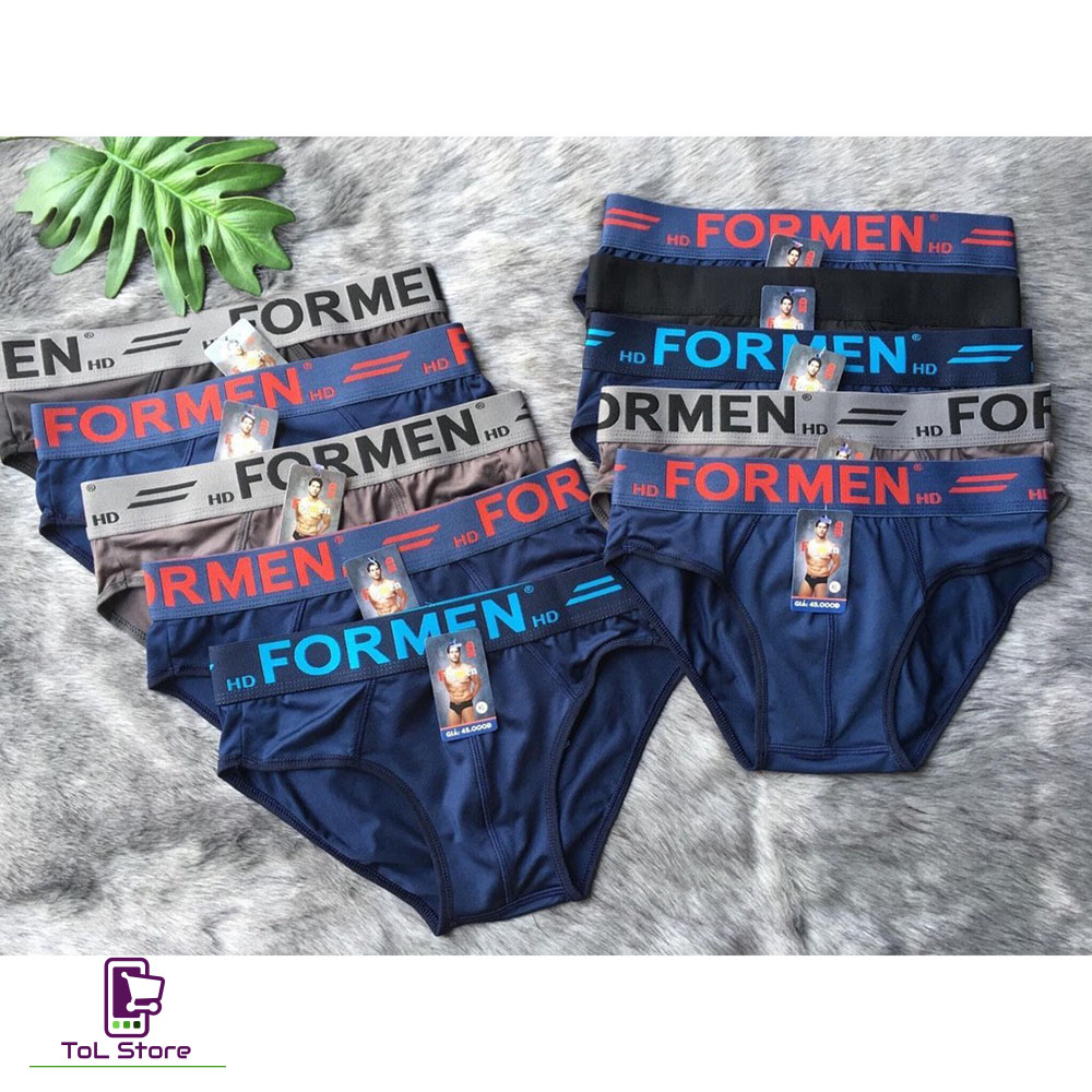 [ Combo 4 Quần ] Quần Lót Tam Giác Nam FORMEN