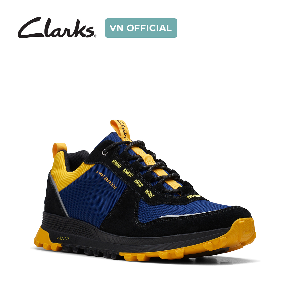 Giày Sneaker Da Lộn Nam Clarks - ATLTrekWalkWP